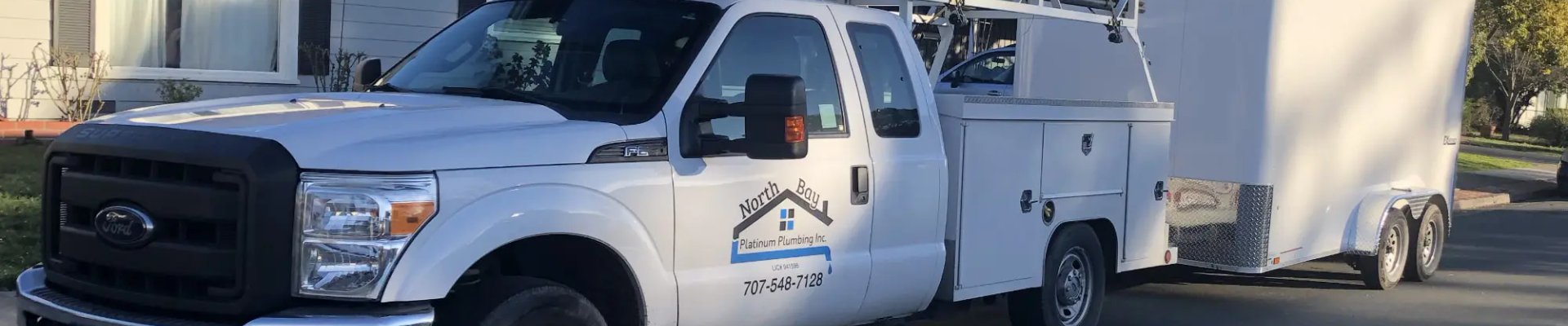 North Bay Platinum Plumbing service truck