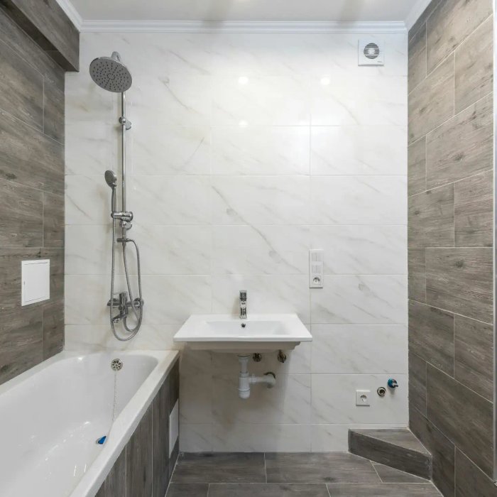 Plumbing remodel project in Sonoma County